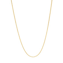Dainty 18k yellow gold necklace 