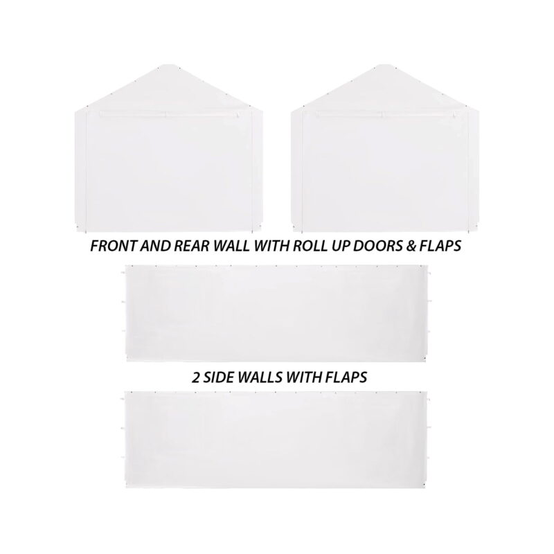 18 ft x 20 ft Sidewall Kit w/ Flaps - Image 3