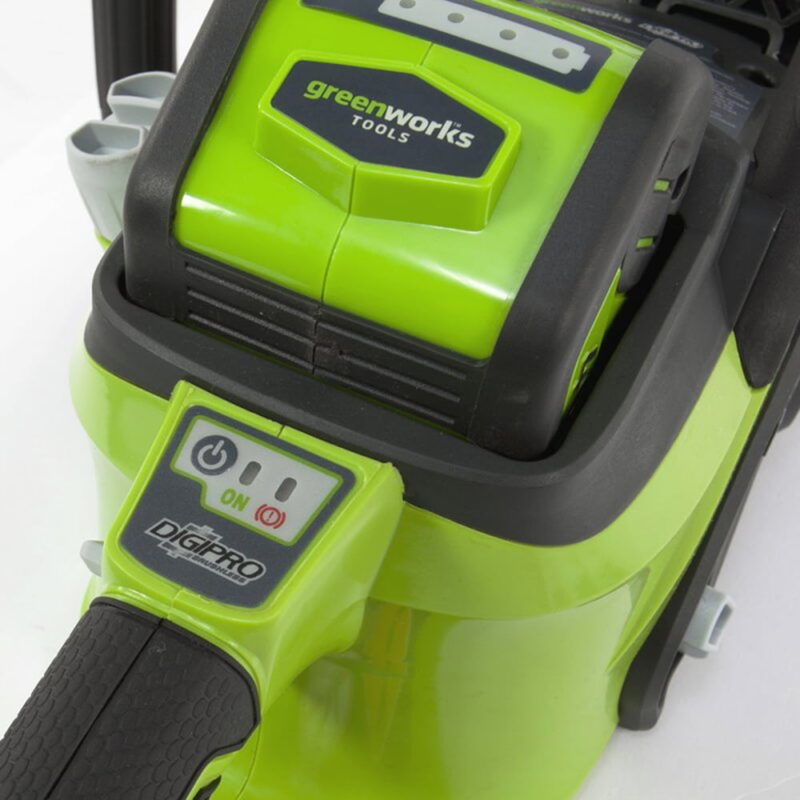 Greenworks 40V 16" Cordless Brushless Chainsaw with 4.0 Ah Battery and Charger 20312 - Image 6