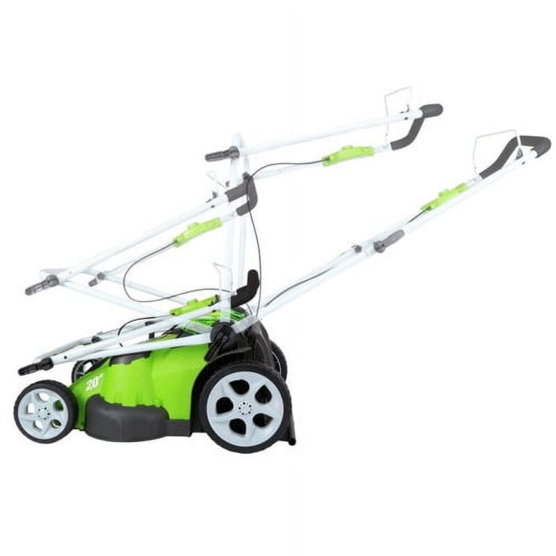 Greenworks 20-Inch 40V G-MAX Cordless Lithium-Ion 2-in-1 Twin Force Lawn Mower, Batteries Included 25302 - Image 6