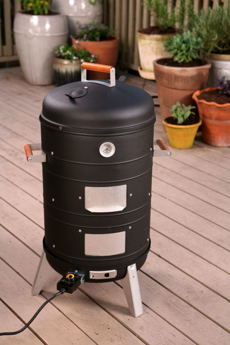 Americana 2-in-1 Electric Combination Water Smoker - Image 4