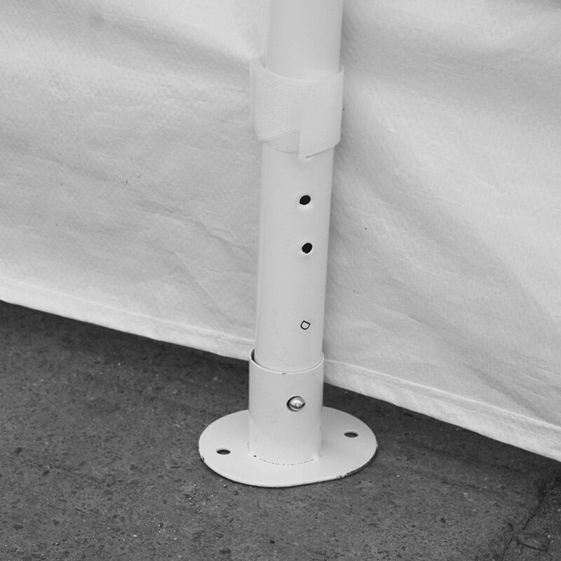 ALEKO Outdoor Canopy Tent with Sidewalls and Windows - 10 X 20 FT - White - Image 4