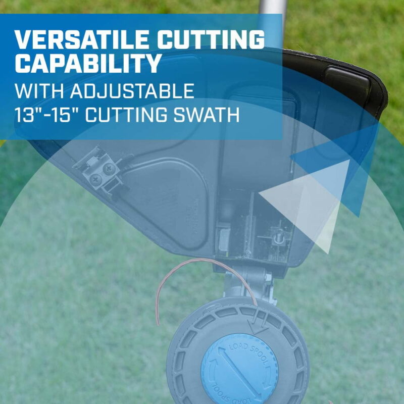 HART 40V Brushless 15-inch String Trimmer & 600 CFM Blower Kit - Image 7