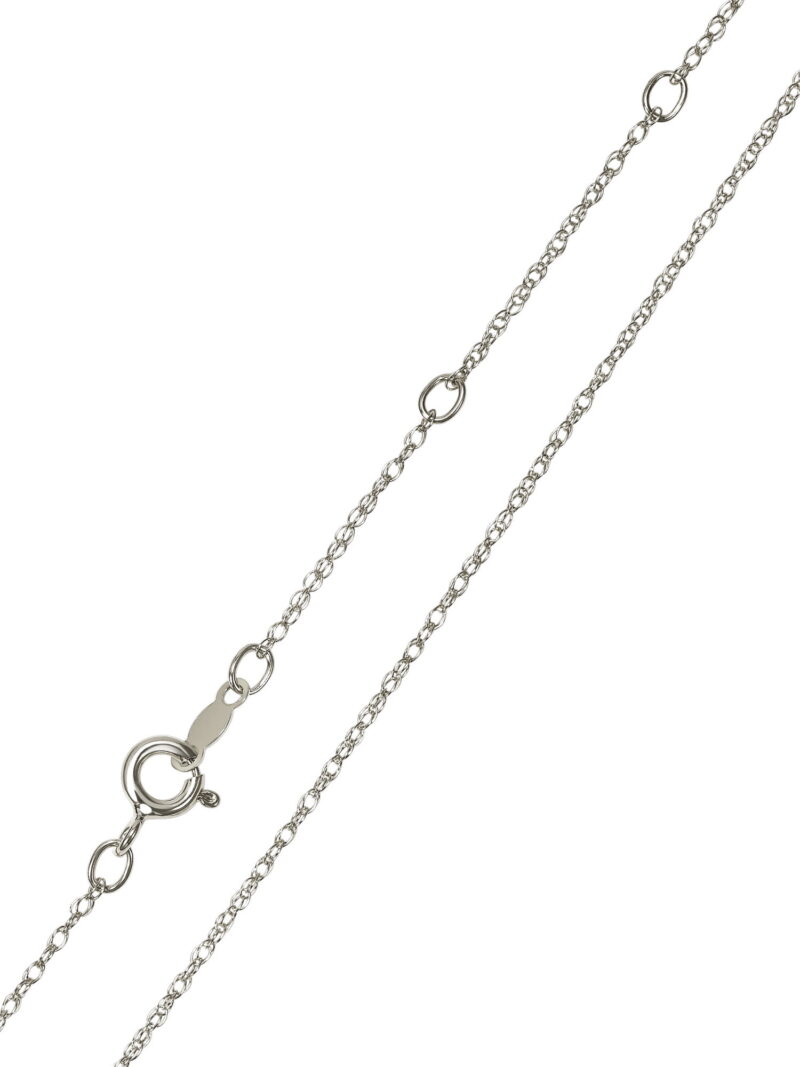 Keepsake 1/10ctw Diamond Sterling Silver Snowflake Necklace (I-J, I3), 17" - Image 3
