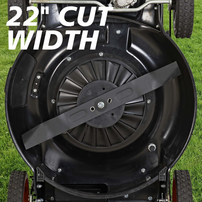 Yardmax 22" Self Propelled Lawn Mower with Seven Cutting Heights - Image 5