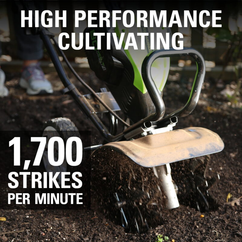 Greenworks 80V 10" 80V Cultivator/Tiller, Battery Not Included 2800002 - Image 7