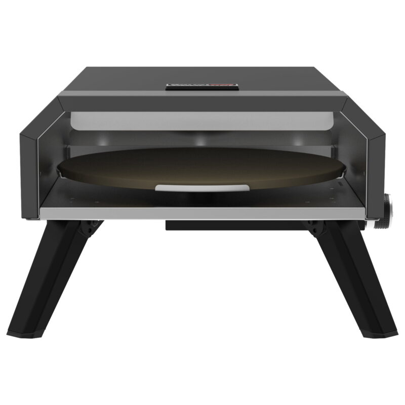 Royal Gourmet GP1301 Portable Gas Pizza Oven with 13-inch Pizza Stone,with Collapsible Legs for Backyard, Outdoor, Handmade Pizza, Black - Image 2