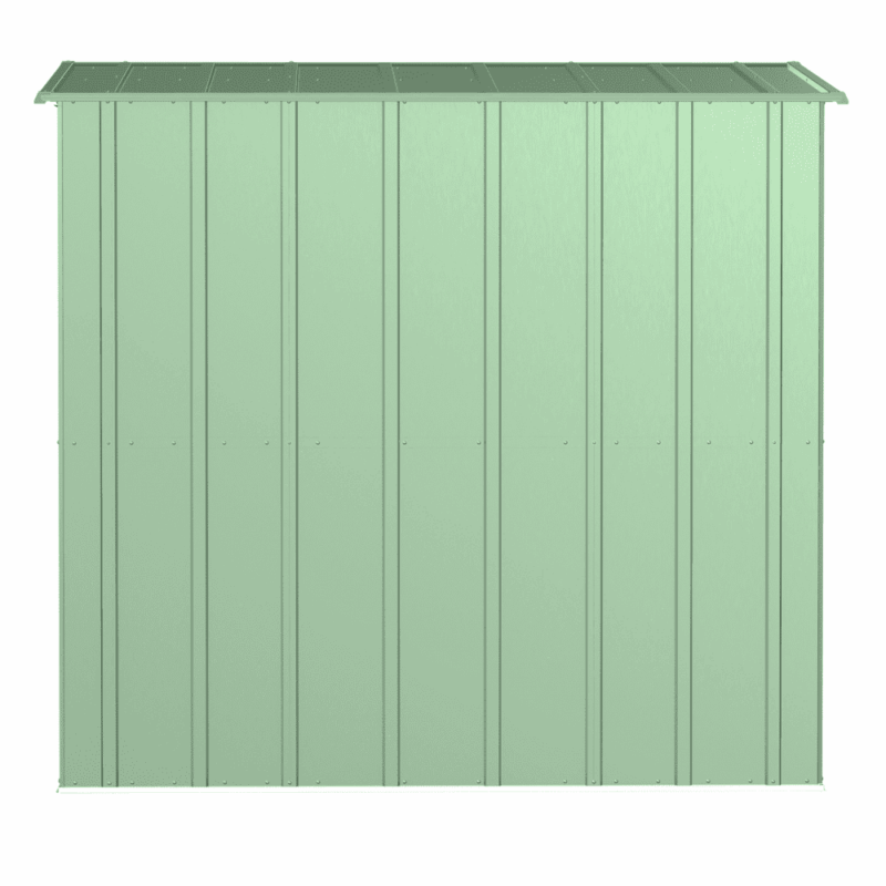 Arrow Classic Steel Storage Shed, 6x4, Sage Green - Image 5