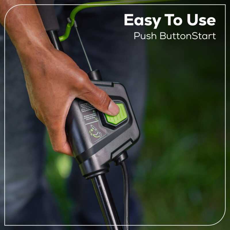 Greenworks 60V 19" Cordless Battery Push Lawn Mower with 5.0Ah Battery & Charger 2531802 - Image 7