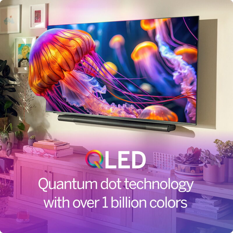 VIZIO 50" Class Quantum Pro 4K QLED HDR 120Hz Smart TV (M50QXM-K) - Image 6