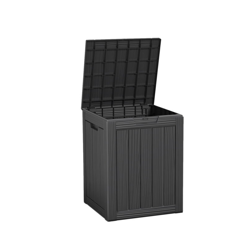 MAYEERTY Outdoor Storage Shed, Tool Storage Room for Outdoor, Removable Shelf - Image 2