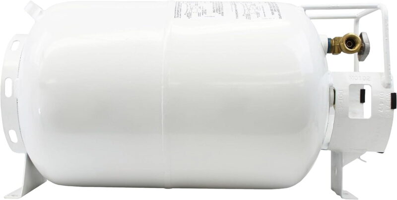 Flame King Empty Steel Horizontal Propane Tank Cylinder with OPD & Built-in Gauge, 30 Lbs - Image 7