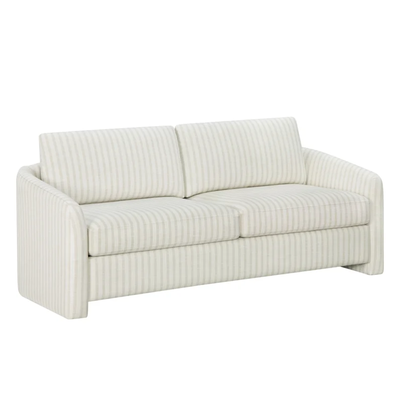 Beautiful Drew 72.2" Sofa by Drew Barrymore for Adults, Striped Linen - Image 6