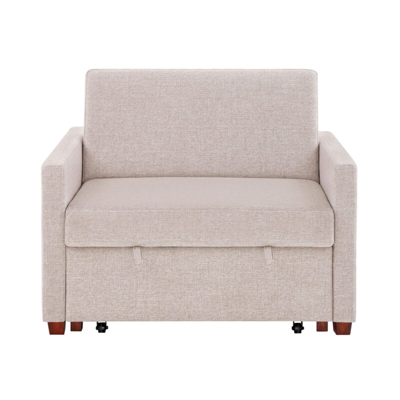 Better Homes & Gardens Nolan Pull Out Sleeper Accent Chair, Wheat - Image 7