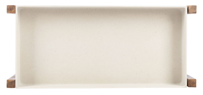 SAFAVIEH Semli Outdoor Patio Shelf, Natural/Beige - Image 6