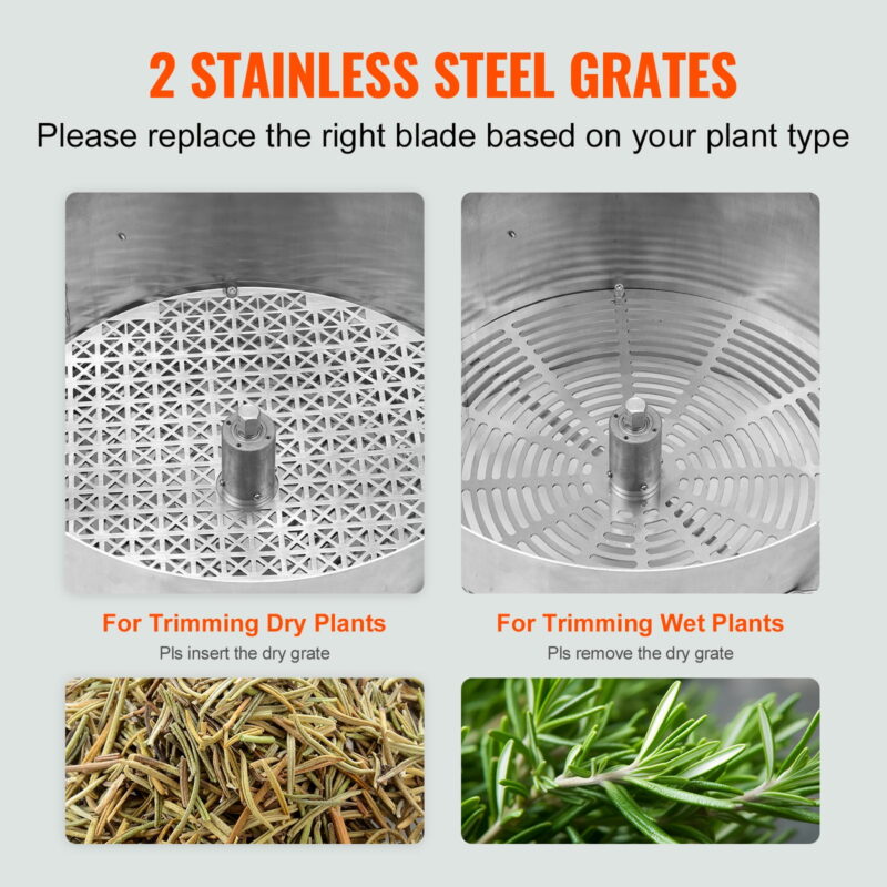 BENTISM Bud Leaf Trimmer 16 inch Stainless Steel Manual Bud Trimmer Machine - Image 4