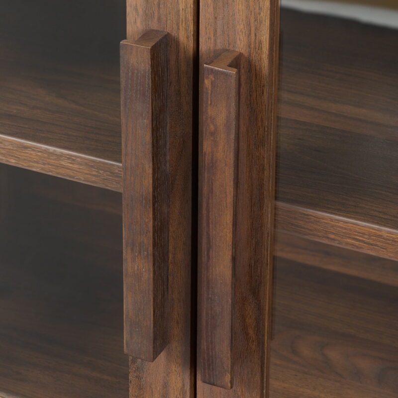 Better Homes & Gardens Juliet Arc TV Stand, Walnut - Image 7