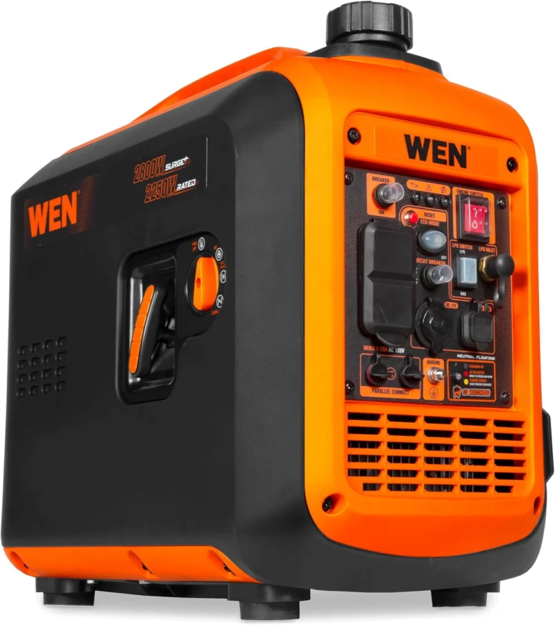 2800-Watt Dual Fuel Inverter Generator, Quiet, Portable, and Lightweight with Fuel Shut Off and CO Watchdog (DF280iX)