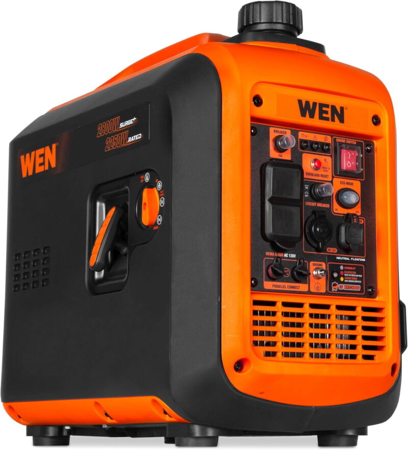 2800-Watt Inverter Generator, Quiet, Portable, and Lightweight with Fuel Shut Off and CO Watchdog (56280iX)