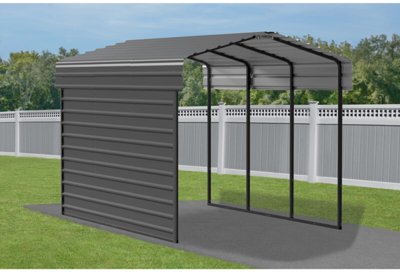15X9 Single Wall Kit For Arrow Steel Carport 15' Long - Image 2