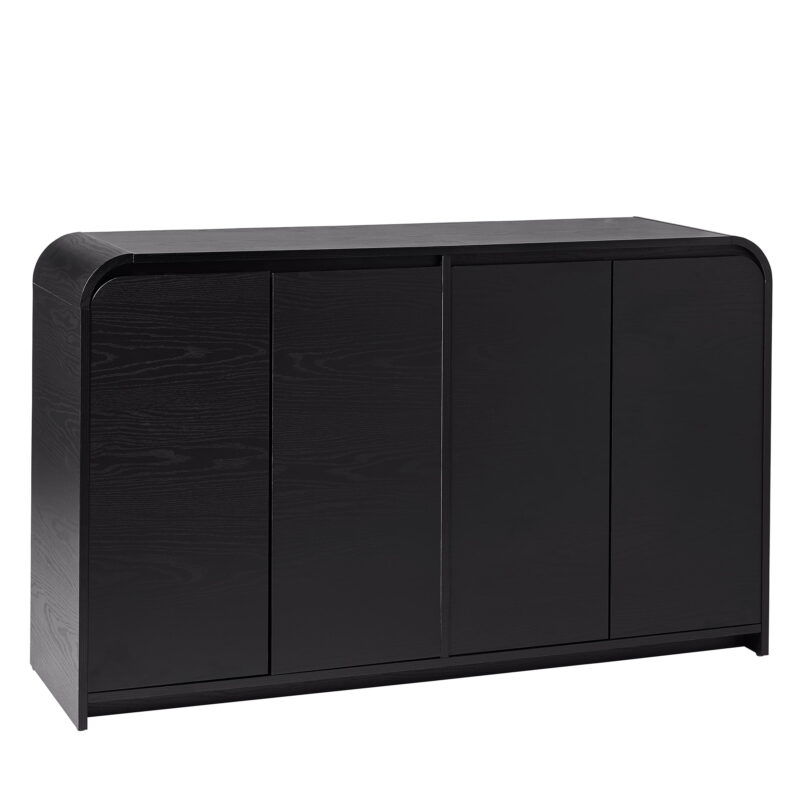 Better Homes & Gardens Juliet Sideboard, Rich Black Finish - Image 3