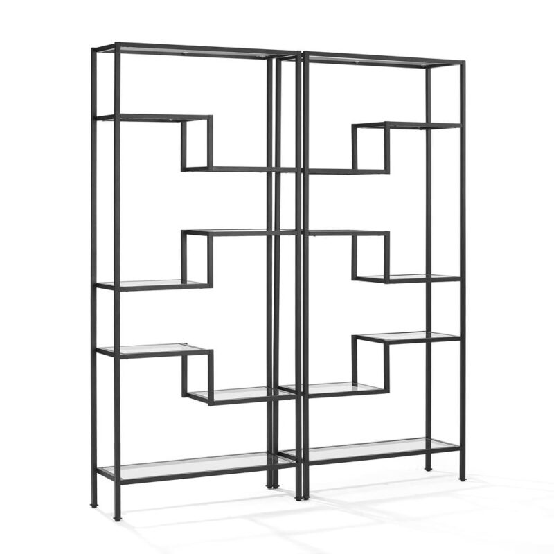 Crosley Furniture Sloane 2Pc Etagere Set - Image 3