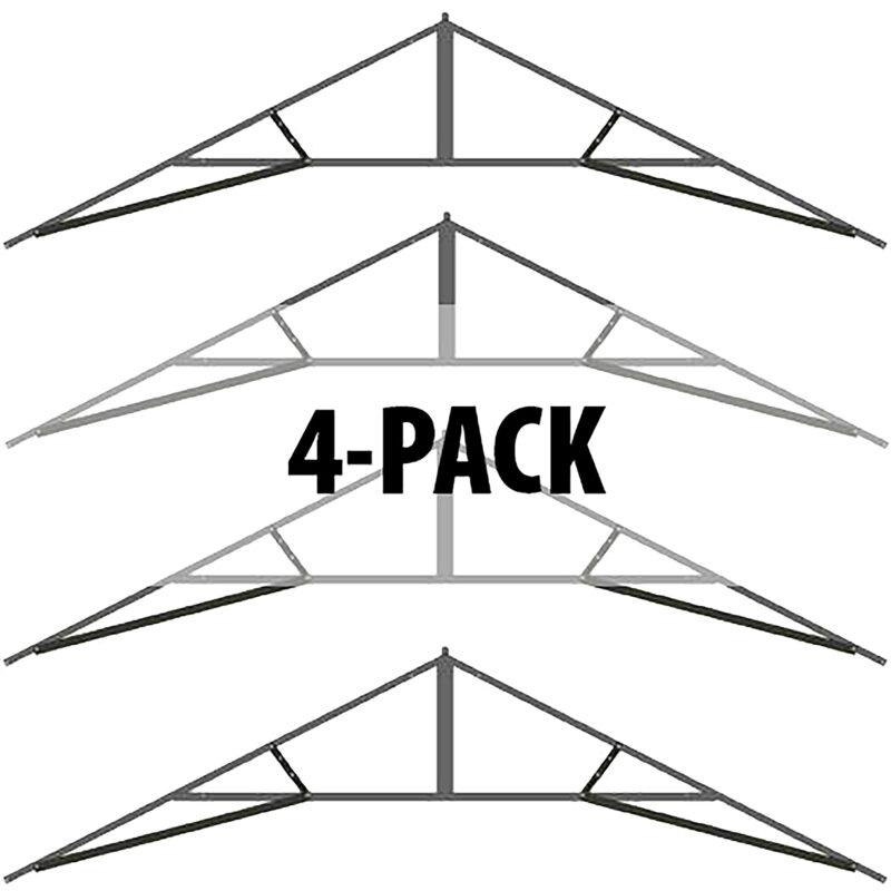 Lifetime 11-Foot Shed Snow Load Kit (Truss Reinforcement), Black - Image 2