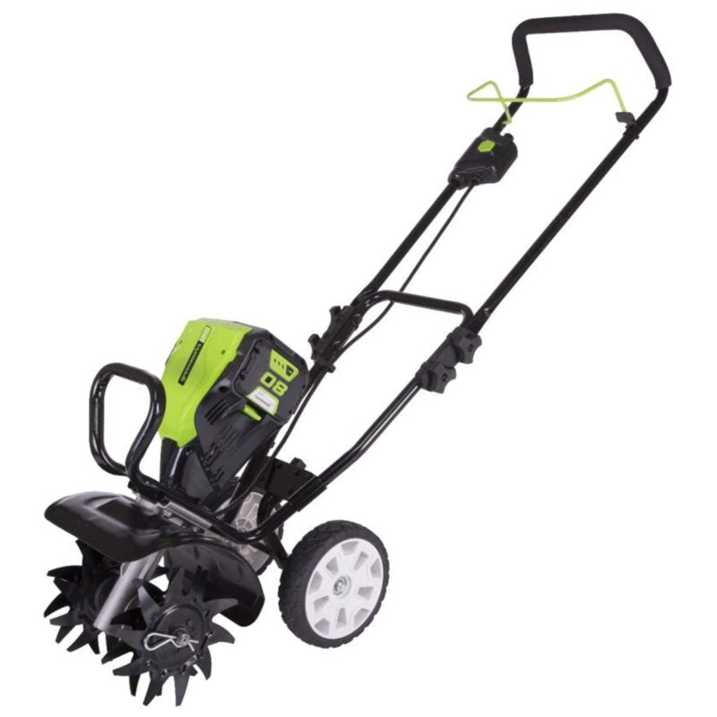 Greenworks 80V 10" Tiller + (1) 2Ah Battery & Charger 2800302VT - Image 6