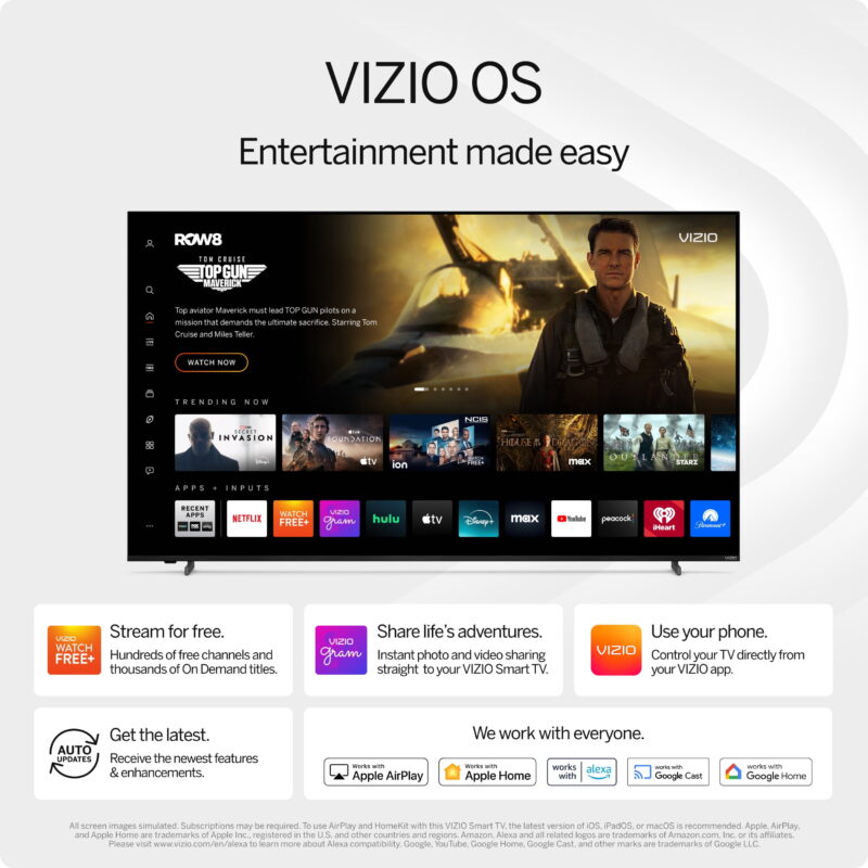 VIZIO 50" Class Quantum Pro 4K QLED HDR 120Hz Smart TV (M50QXM-K) - Image 5