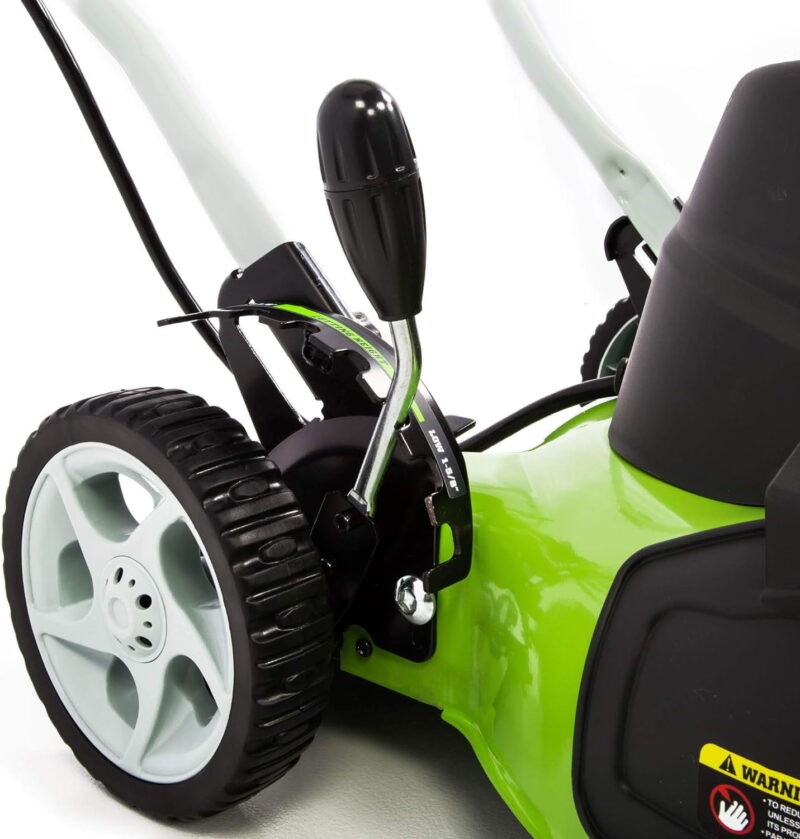 Greenworks 18" Corded Electric 12 Amp Push Lawn Mower 25012 - Image 4