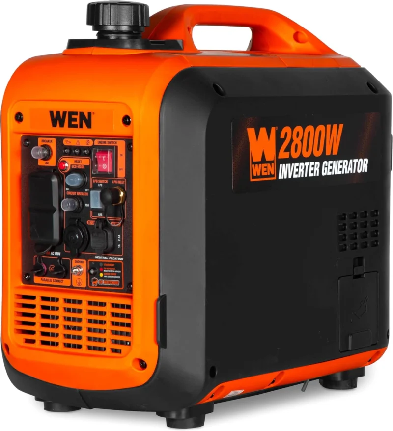 2800-Watt Dual Fuel Inverter Generator, Quiet, Portable, and Lightweight with Fuel Shut Off and CO Watchdog (DF280iX) - Image 4