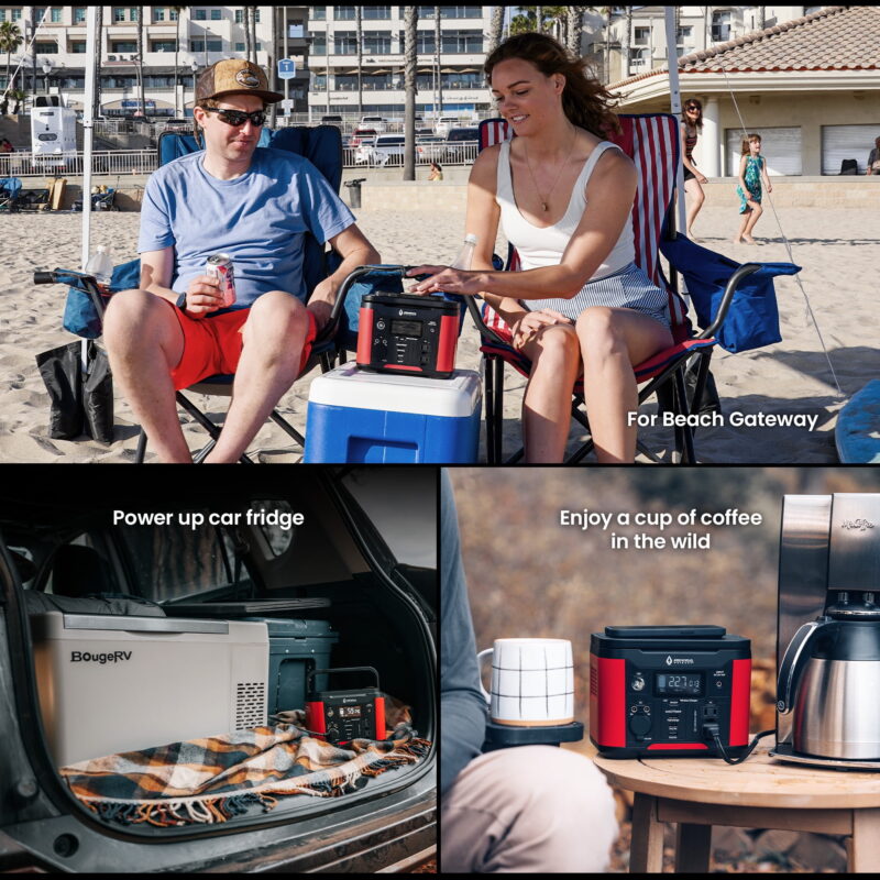 Arrowhead Outdoor 300W Continuous / 600W Peak Portable Power Station - Image 2