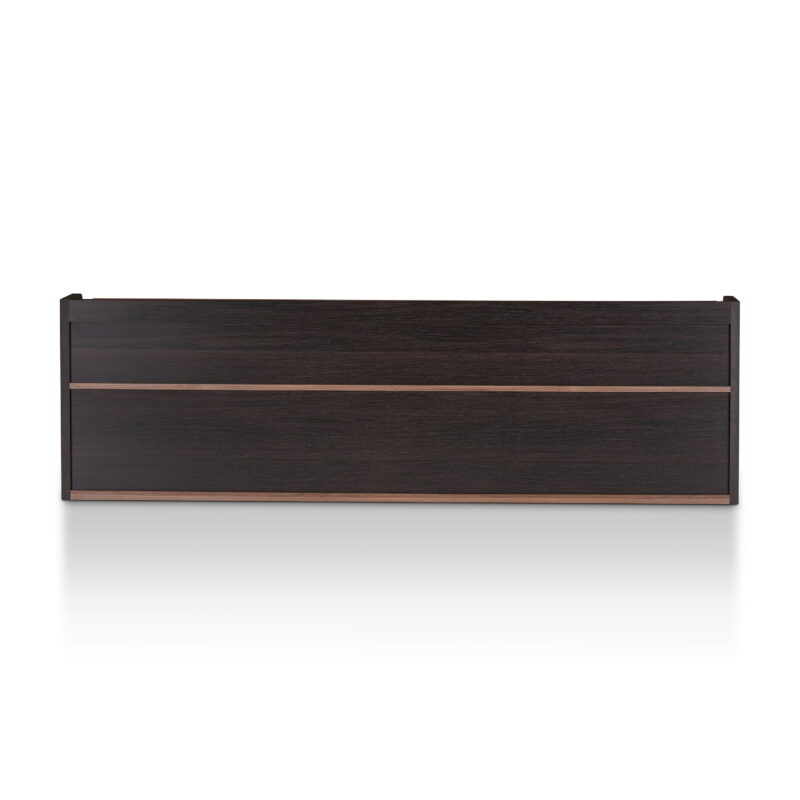 Furniture of America Taren TV Stand for TVs up to 80", Light Walnut - Image 3