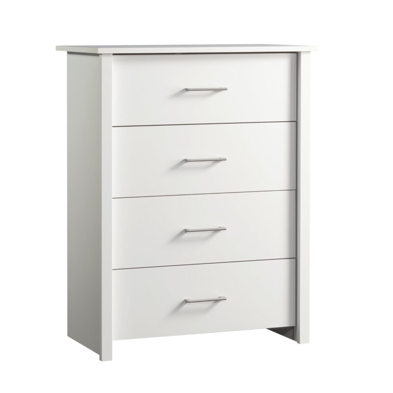 Mainstays Hillside 4-Drawer Dresser, White Finish - Image 2