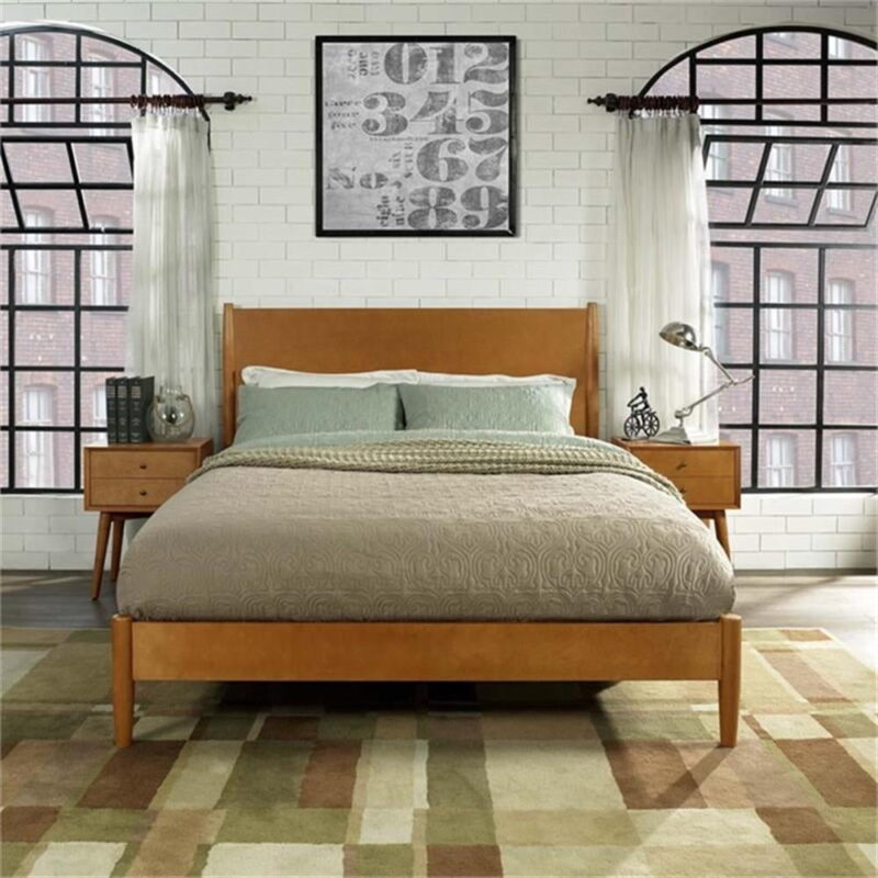 LANDON QUEEN BEDSET IN ACORN - Image 3