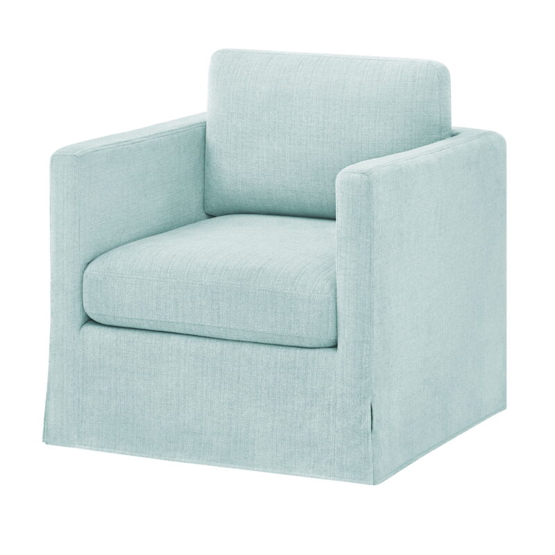 Better Homes & Gardens Waylen Swivel Accent Chair, River Green - Image 4