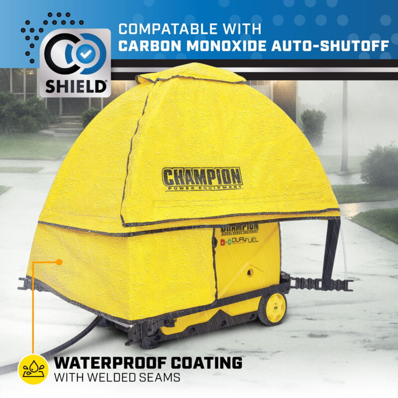 Champion Power Equipment Storm Shield Severe Weather Inverter Generator Cover by GenTent for 2000 to 11,000-Watt Inverters - Image 5