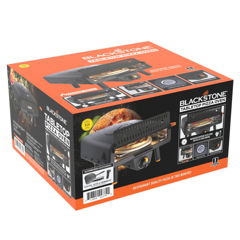 Blackstone Outdoor Tabletop Propane Pizza Oven with 13” Rotating Pizza Stone - Image 3