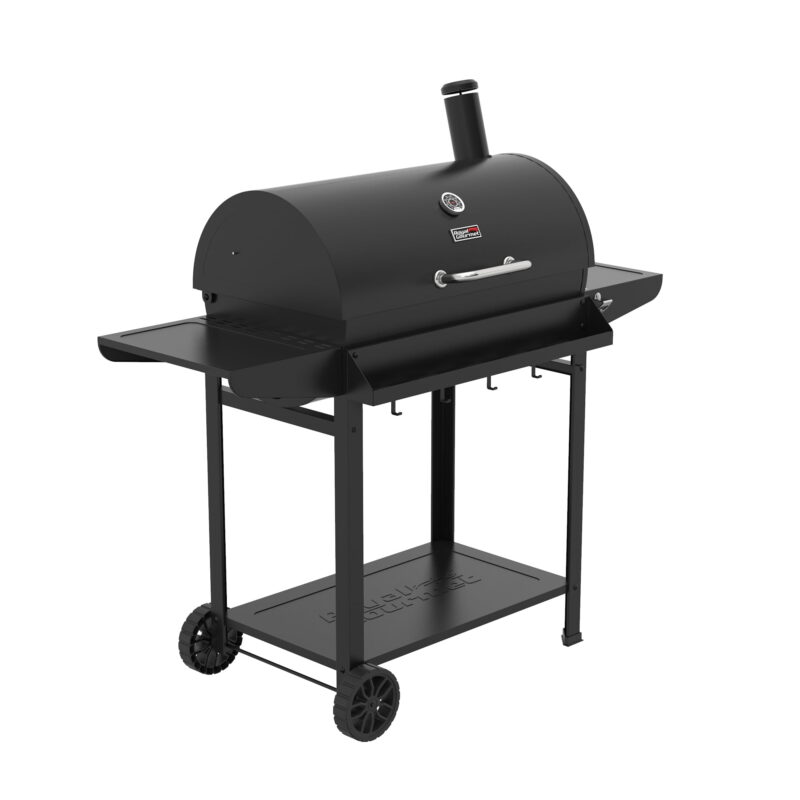 Royal Gourmet CC1830T 30" Barrel Charcoal Grill - Image 4