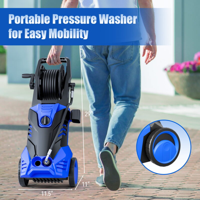 Fenbeli Electric Pressure Washer 3000 PSI 2.0 GPM Electric Power Washer with 5 Quick Connect Nozzles - Image 7