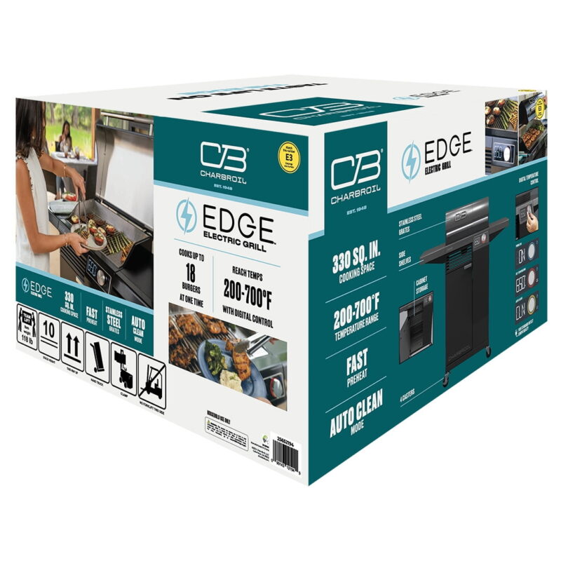 Charbroil Edge Electric Grill in Black - Image 4