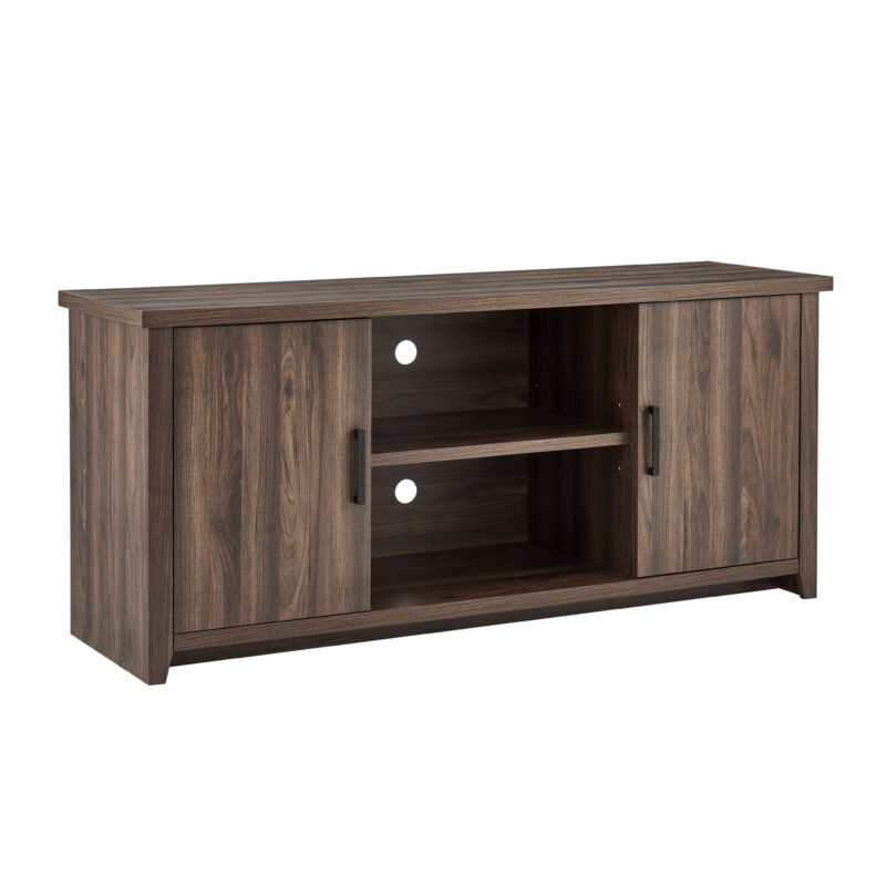 Mainstays TV Stand for TVs up to 65", Canyon Walnut - Image 5