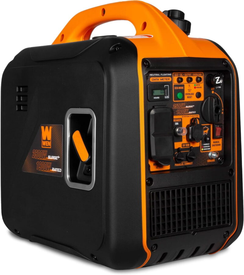 WEN 2500-Watt Inverter Generator, Quiet, Portable, and Lightweight with Fuel Shut Off and CO Watchdog (56250iX) - Image 2