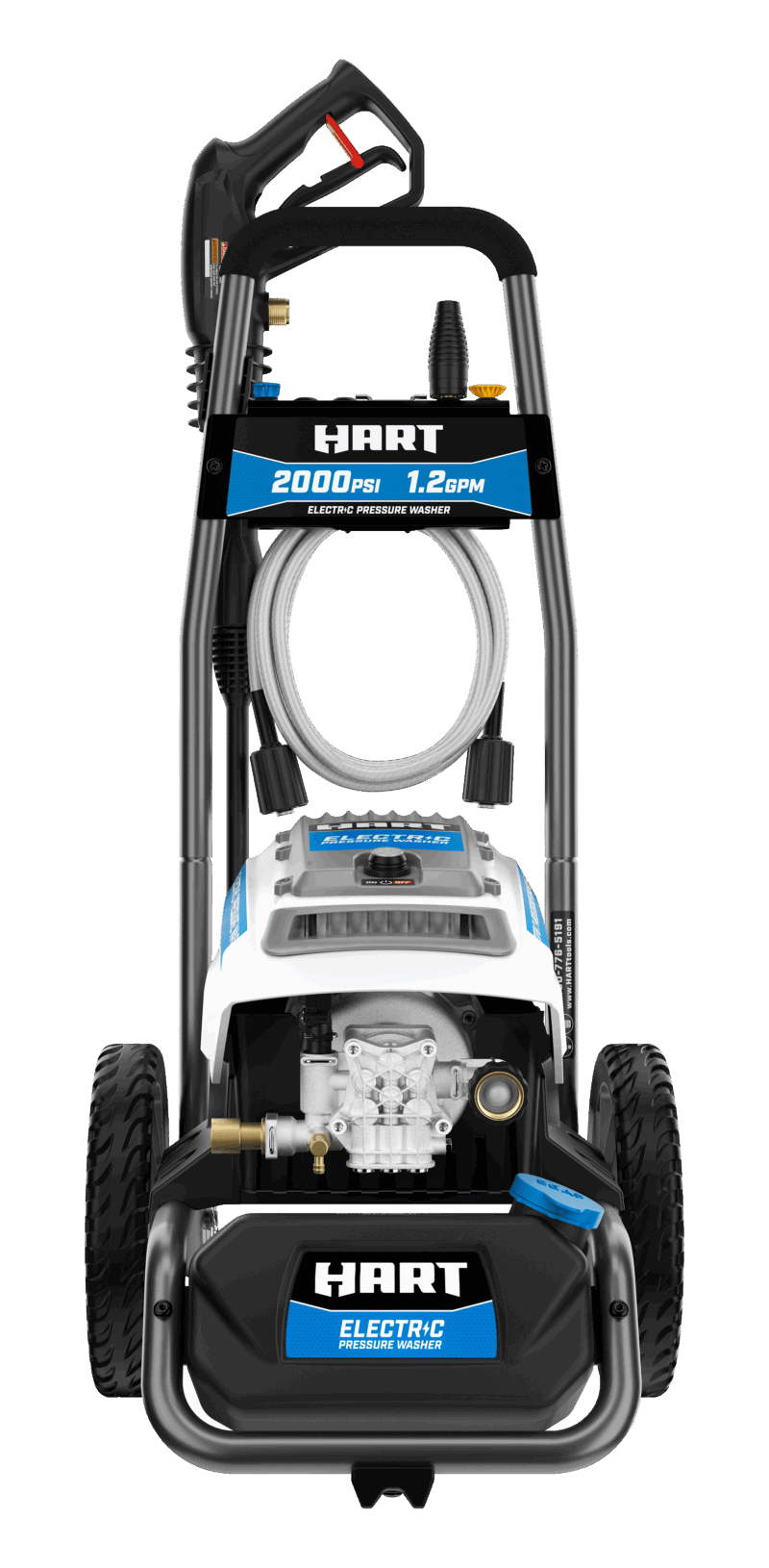 HART 2000PSI 1.2 GPM Electric Pressure Washer - Image 3