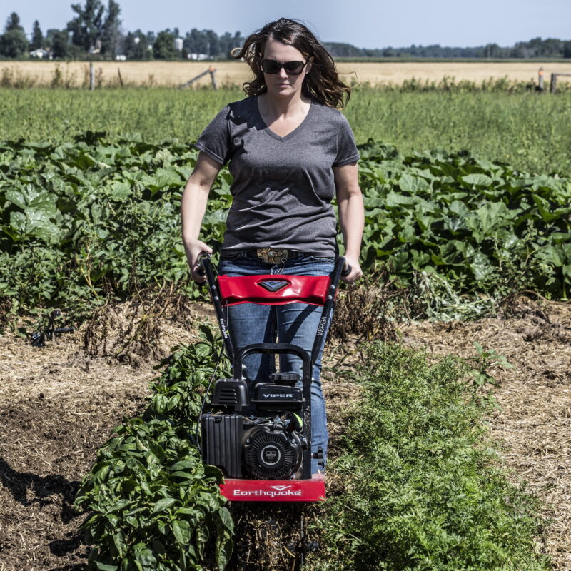 Earthquake Versa Tiller Cultivator 99cc Viper Engine, Red - Image 3