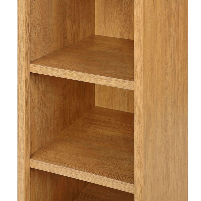 Better Homes & Gardens Juliet Narrow Arch Bookcase, Light Honey - Image 6