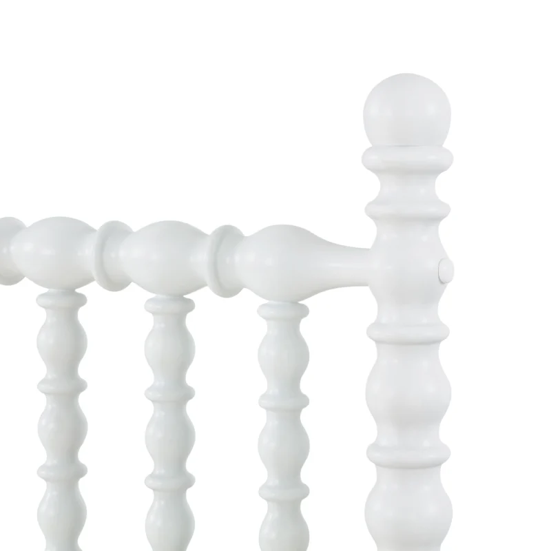 Pioneer Woman Harper Twin Spindle Bed, White - Image 5