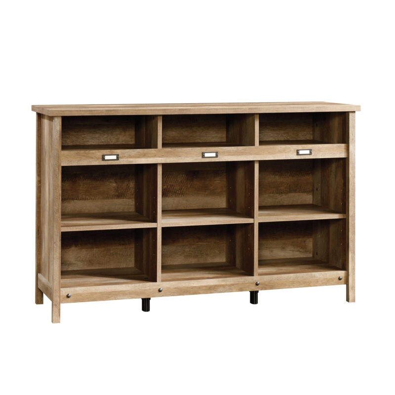 Sauder Adept 9 Cubby Storage Unit, Craftsman Oak Finish - Image 3