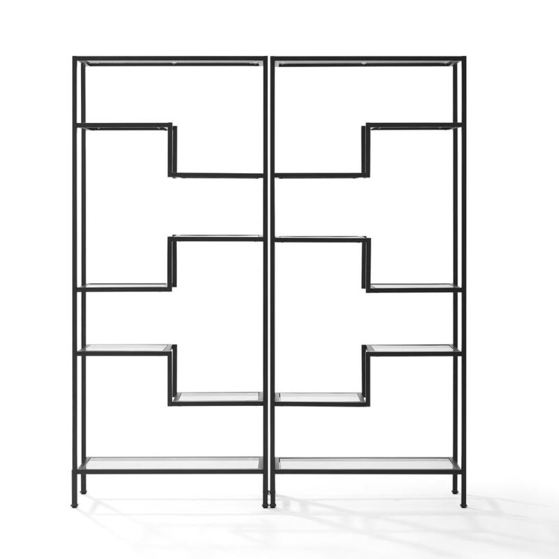 Crosley Furniture Sloane 2Pc Etagere Set - Image 2