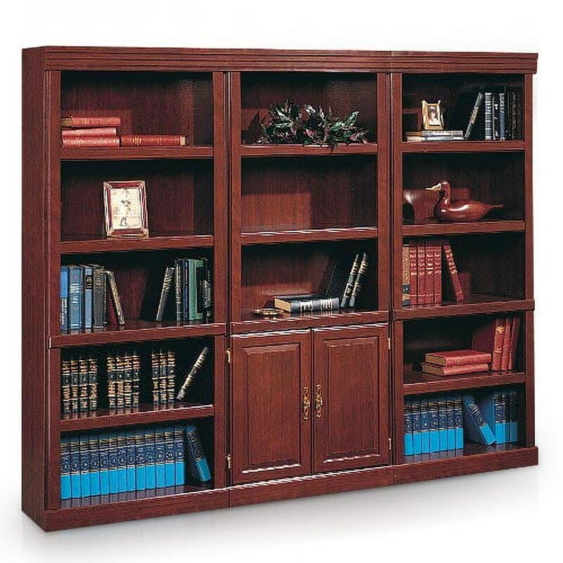 Sauder Heritage Hill 72" H 5-Shelf Bookcase, Classic Cherry Finish - Image 5
